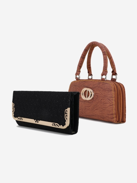 

Element Cart Set Of 2 Embellished Purse Clutch, Black