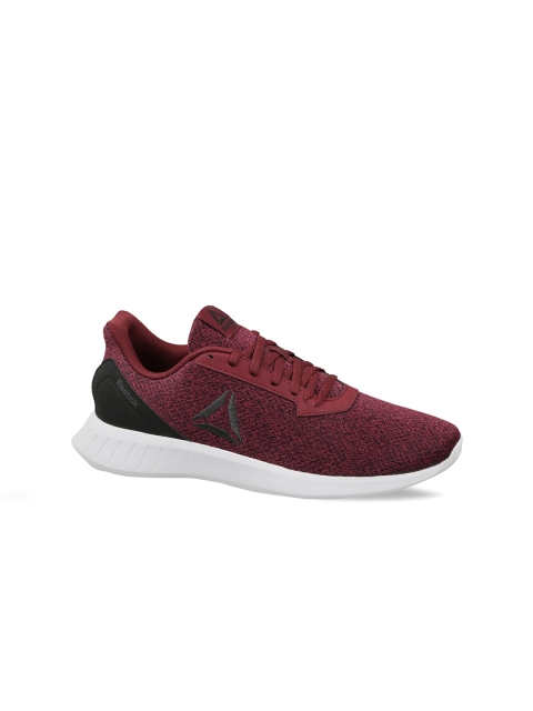 

Reebok Men Maroon Synthetic Road Running Shoes
