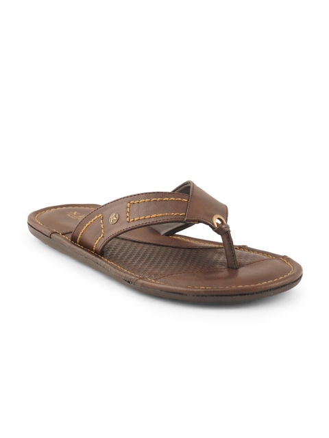

XESS by iD Men Brown Solid Thong Flip-Flops
