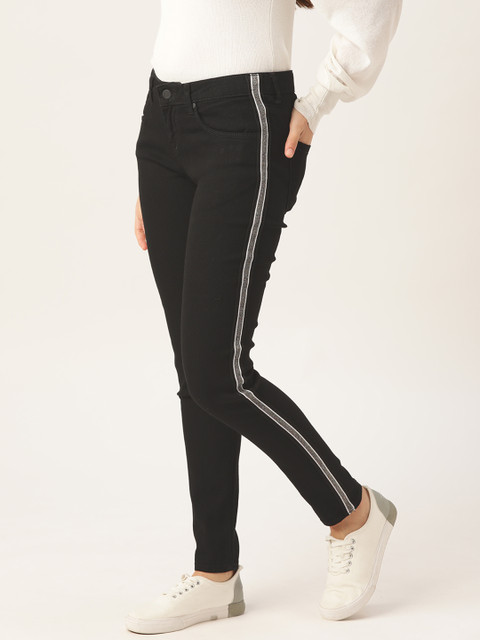 

Moda Rapido Women Black Skinny Fit Stretchable Jeans