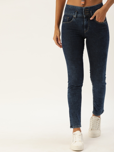 

Moda Rapido Women Navy Blue Skinny Fit Stretchable Jeans