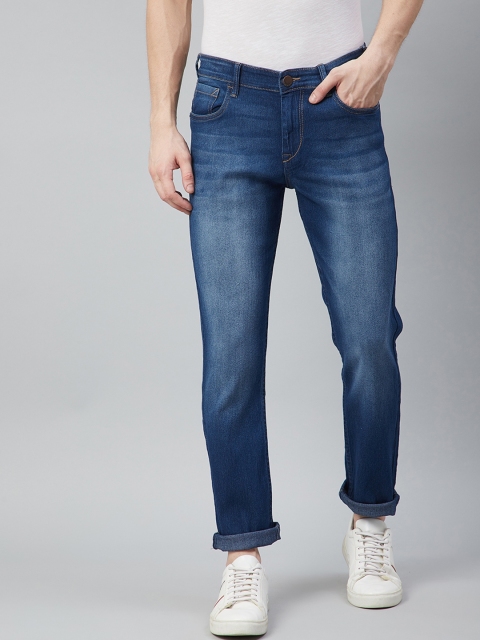 

HERE&NOW Men Blue Slim Fit Light Fade Stretchable Jeans