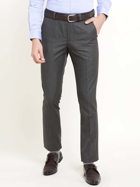

Arrow Men Grey Formal Trousers