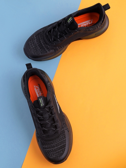

Red Tape Men Black Mesh Walking Shoes