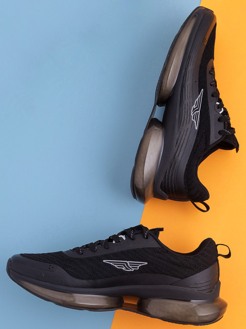 

Red Tape Men Black Mesh Walking Shoes