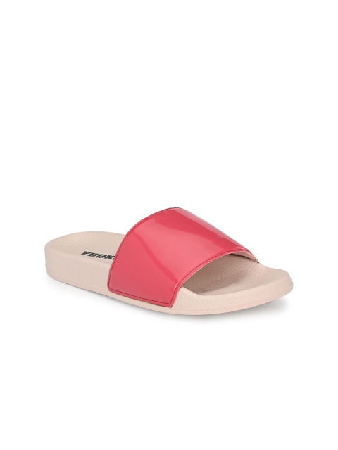 

Yuuki Women Red Solid Sliders