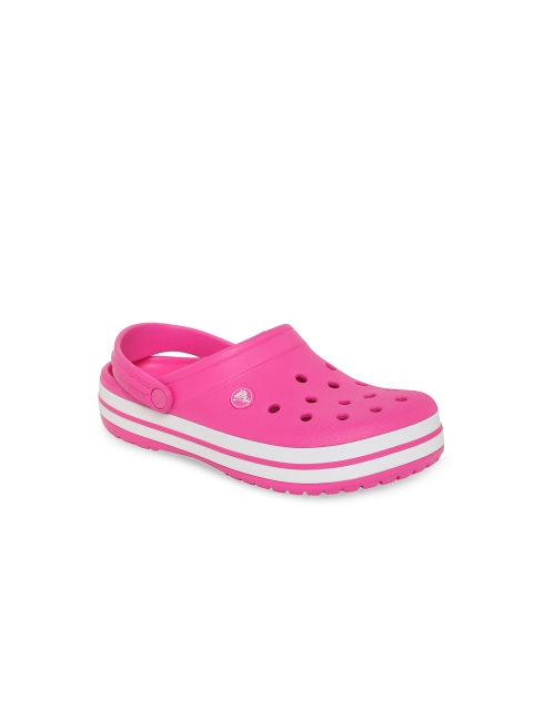 

Crocs Women Pink Crocband Odour Resistant Clogs