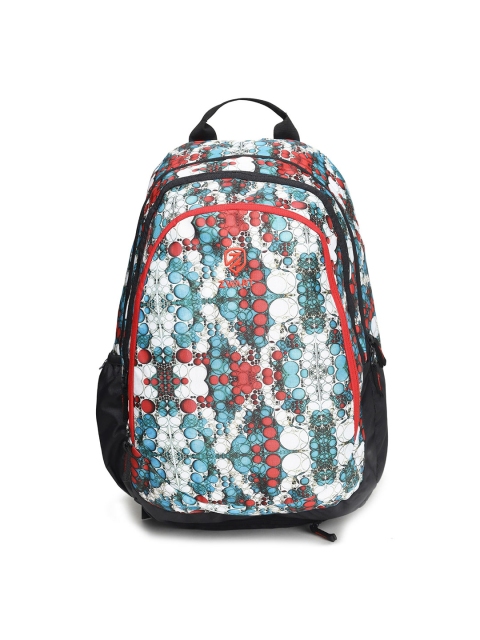 

Zwart Unisex White & Blue Graphic Backpacks