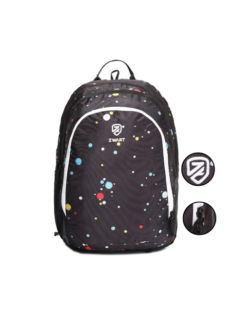 

Zwart Unisex Black & Yellow Graphic Backpacks