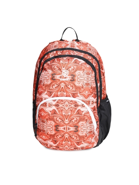 

Zwart Unisex Orange & White Graphic Backpacks