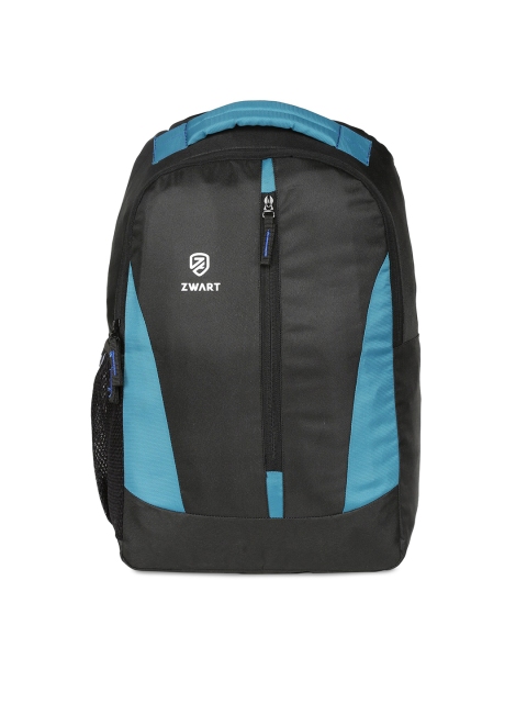 

Zwart Unisex Blue Solid Backpack