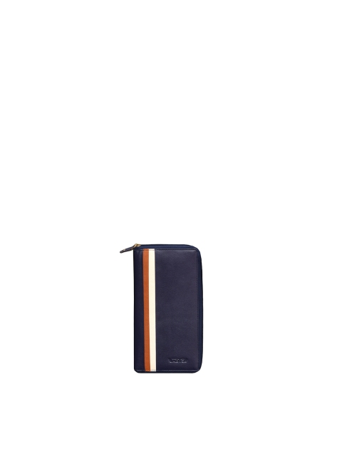 

ABYS Unisex Blue Solid Passport Holder