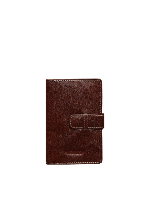 

ABYS Unisex Brown Textured Passport Holder