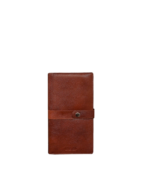 

ABYS Unisex Brown Solid Passport Holder