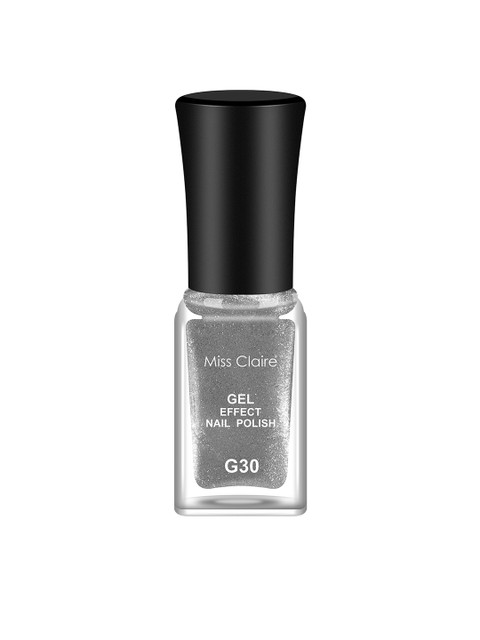 

Miss Claire G30 Gel Effect Nail Polish 5 ml, Silver