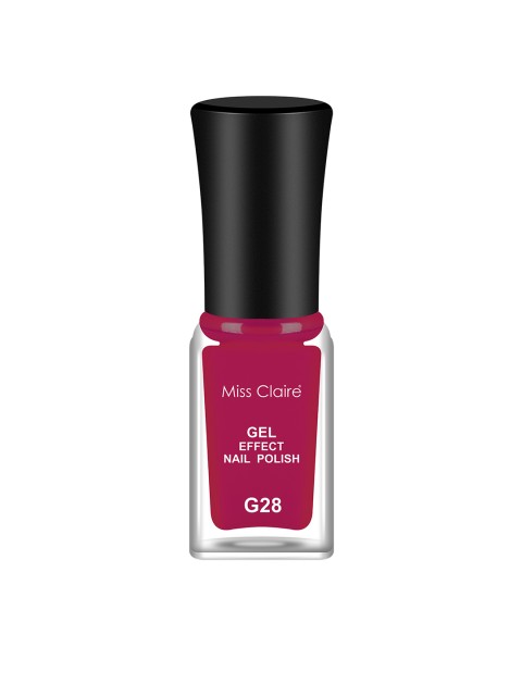

Miss Claire Gel Effect Chip Resistant Nail Polish G28, Pink