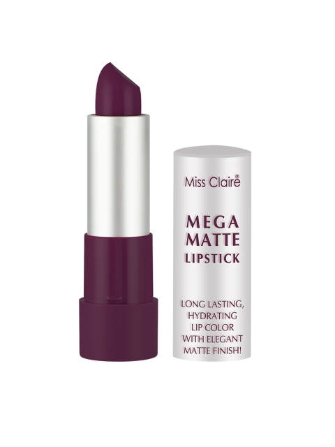 

Miss Claire 21 Mega Matte Lipstick, Purple