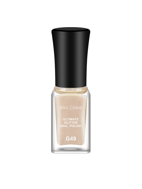

Miss Claire Ultimate Glitter Nail Polish - G49, Gold