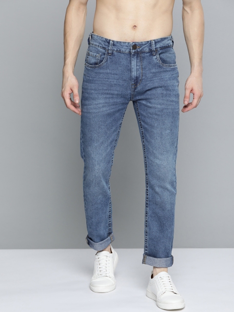 

HERE&NOW Men Blue Slim Fit Light Fade Jeans