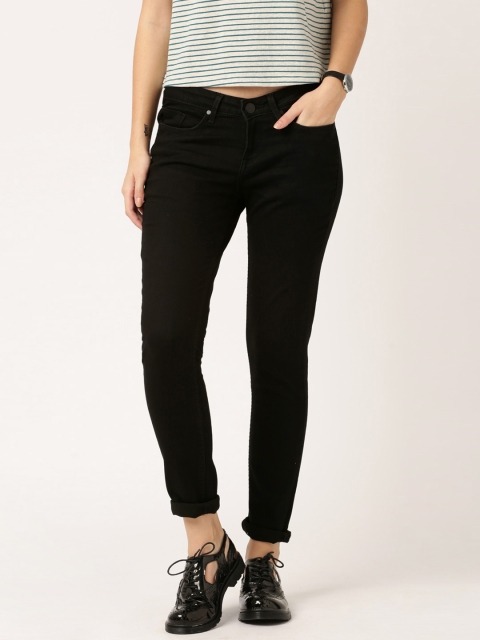 

ETHER Black Stretch Skinny Fit Jeans