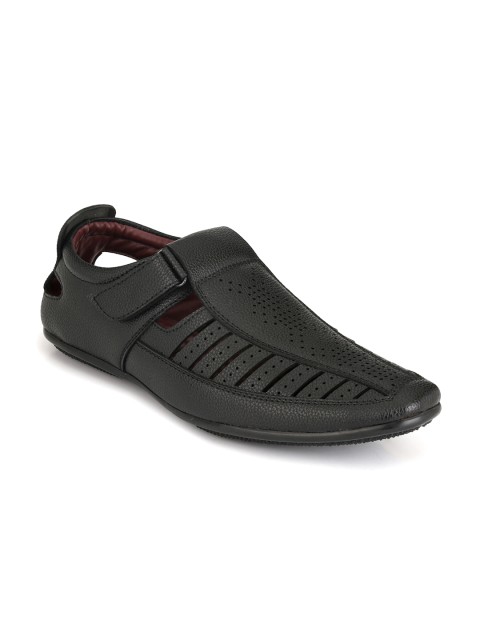 

Mactree Men Black Closed Sandals