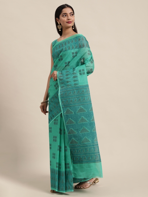 

Satrani Green Saree