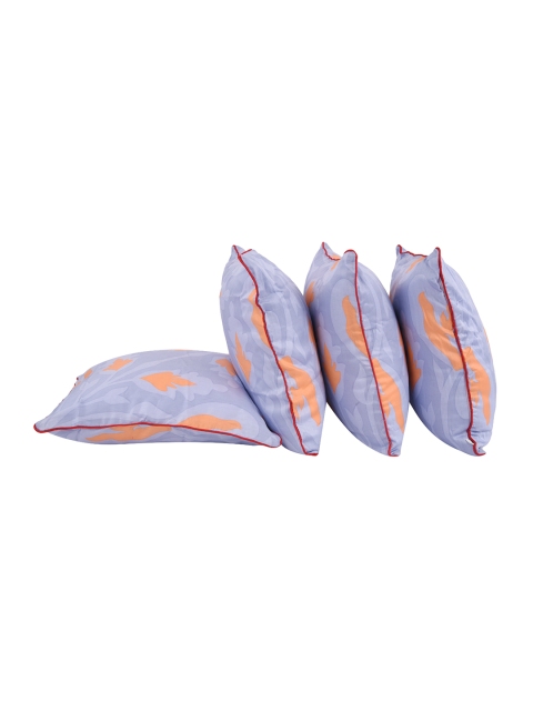

Portico New York Lavender Set of 4 Printed 16" x 16" Square Cushion Covers