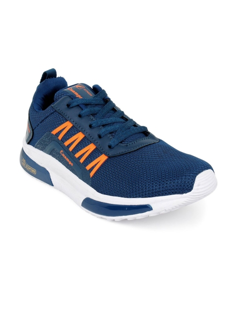 

Champs Men Blue Mesh Long Distance Running Shoes