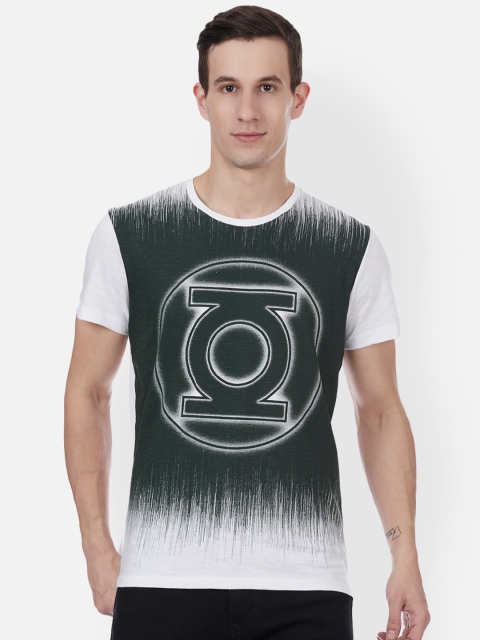 

Free Authority Men White Printed Dc Comics Round Neck T-shirt