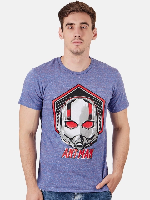 

Free Authority Men Blue Printed Antman Round Neck T-shirt