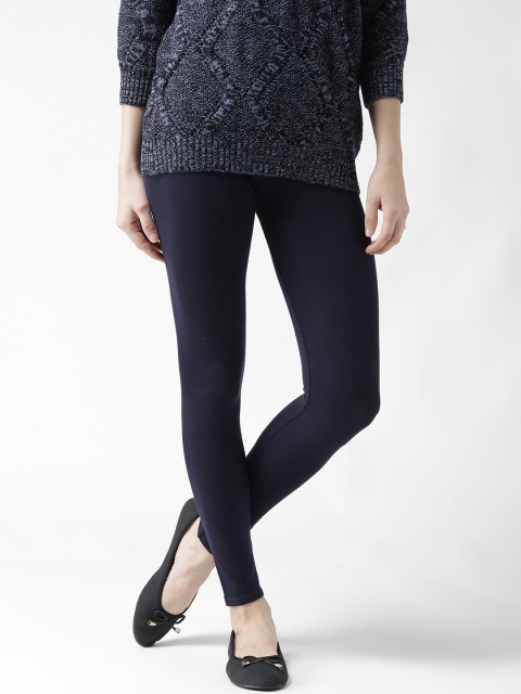 

Boohoo Navy Leggings, Navy blue