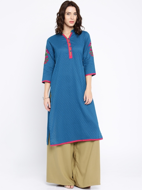 

Anouk Teal Kurta