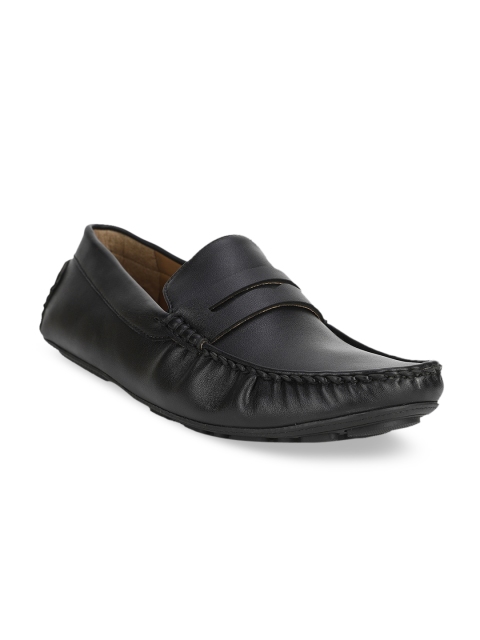 

Bruno Manetti Men Black Driving Shoes