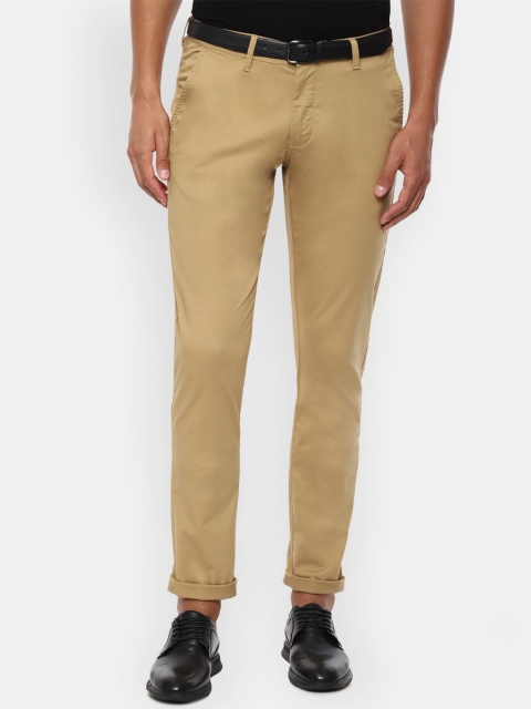 

Van Heusen Sport Men Khaki Slim Fit Solid Chinos