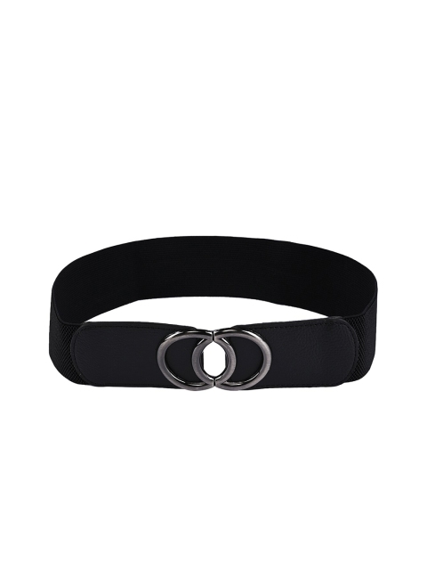 

BuckleUp Women Black Textured Belt