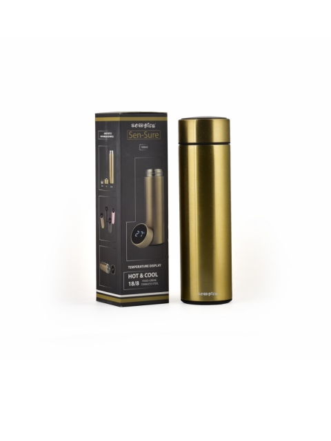 

SCOOBIES Kids Gold-Toned Solid LED Temperature Bottle