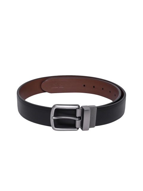 

Red Tape Men Black & Brown Solid Reversible Belt
