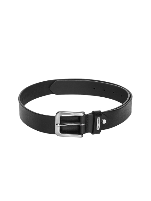 

Red Tape Men Black Textured Belt
