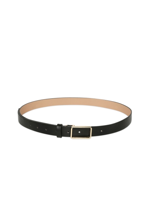 

20Dresses Women Black Textured Belt