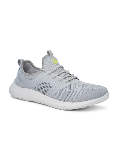 

REFOAM Men Grey Mesh Running Shoes