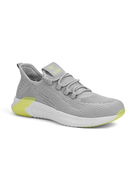 

REFOAM Men Grey Mesh Running Shoes