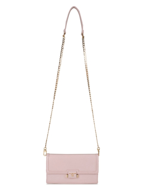 

Da Milano Women Pink Solid Leather Two Fold Wallet