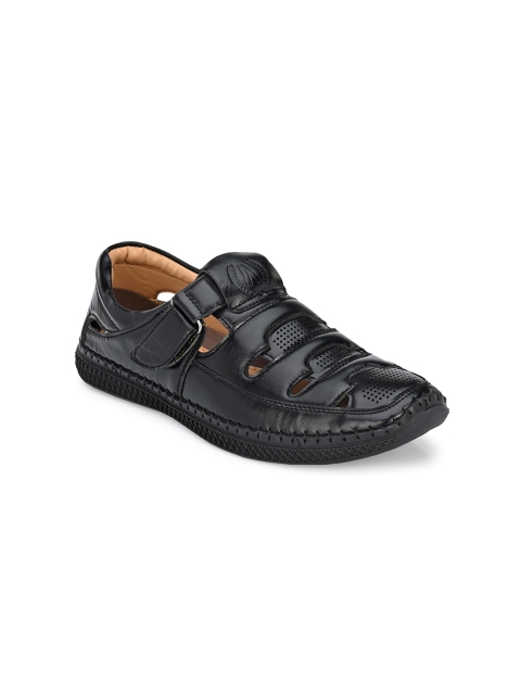

AfroJack Men Black Fisherman Sandals