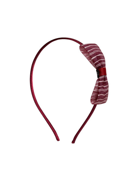 

Stoln Maroon Embellished Hairband