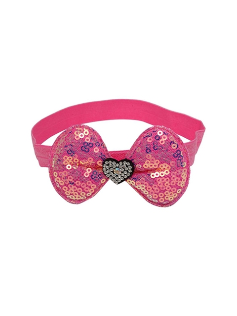 

Stoln Girls Pink Bow Embellished Hairband