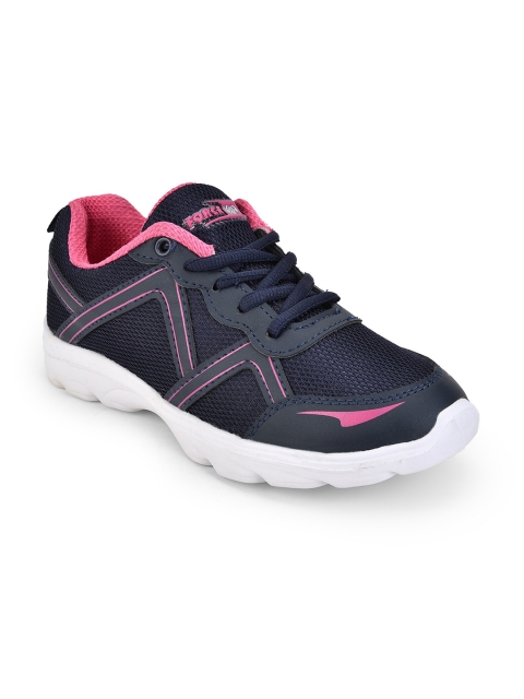 

Liberty Women Navy Blue Mesh TRYON Running Shoes