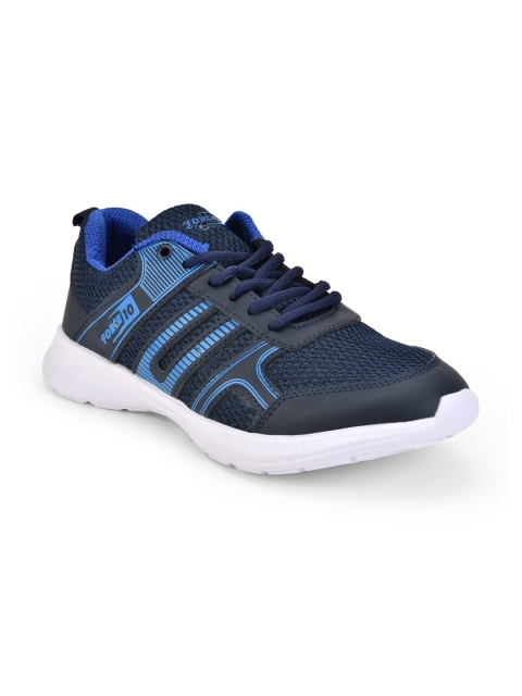 

Liberty Men Blue Mesh BRUMO-NE Running Shoes