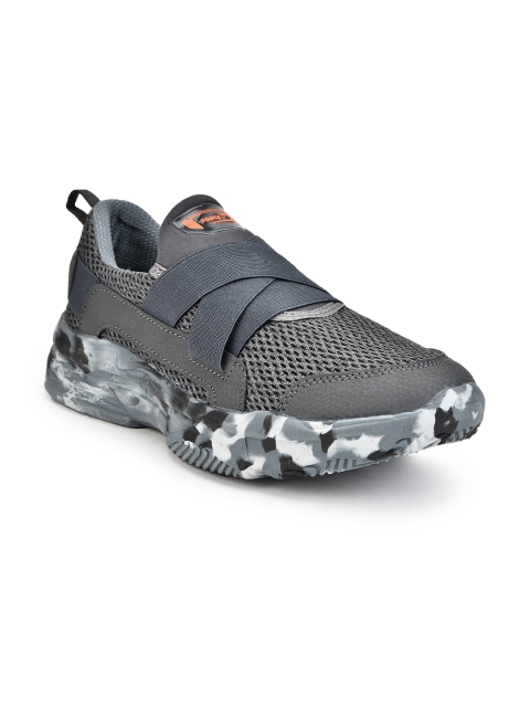 

Liberty Men Grey Mesh NORWY-6ME Running Shoes