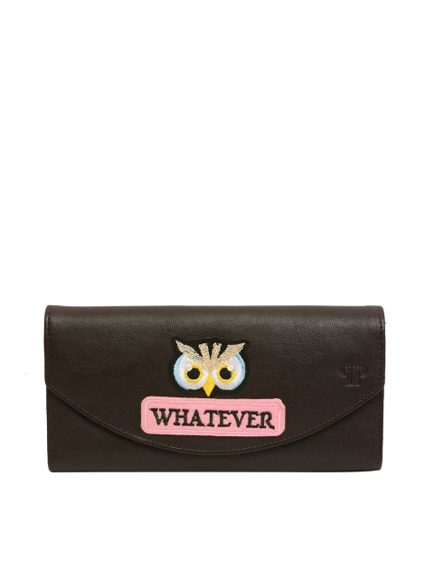 

Pink Potato Women Brown & Pink Textured Envelope