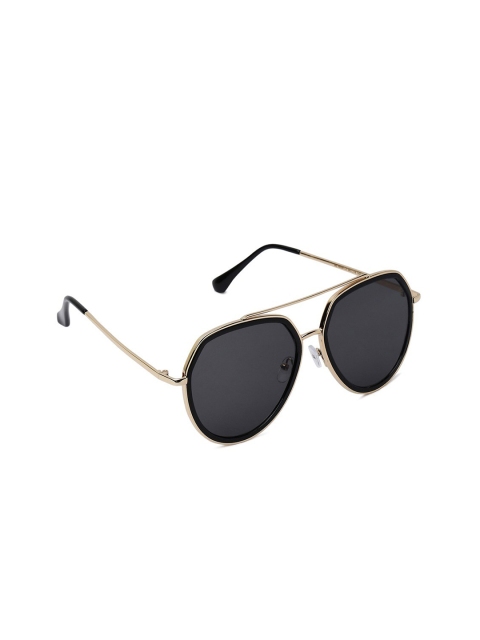 

MARC LOUIS Unisex Black Lens & Gold-Toned Aviator Sunglasses MARC LOUIS 4035 C1